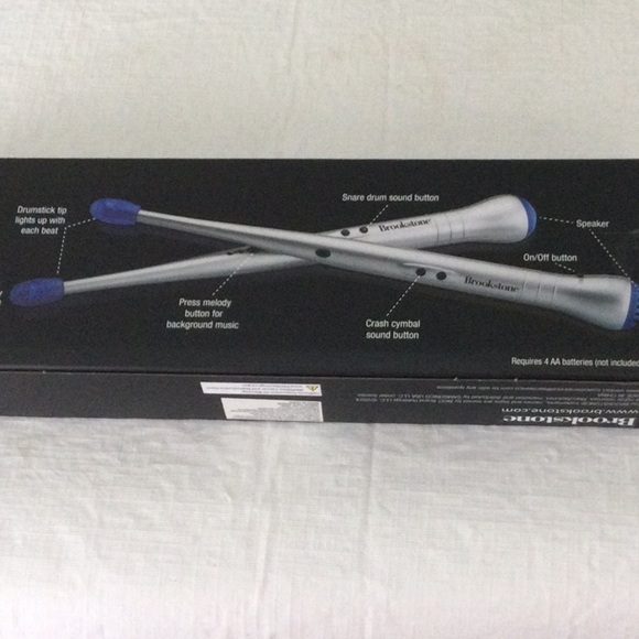 kids Electronic Drumsticks Set of Two by Brookstone New - Picture 4 of 4